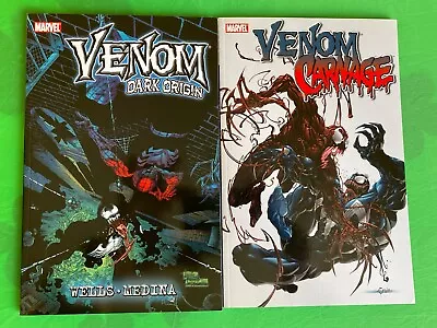 Venom  Dark Origin  +  Venom Vs. Carnage  Marvel Spider-Man Black Cat • $12