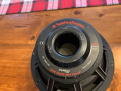 Rockford Fosgate Hx2 12” Subwoofer Parts Only Old School • $120