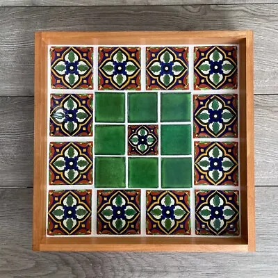 NEW Mexican Talavera Tile Decorative Tray • $79.99