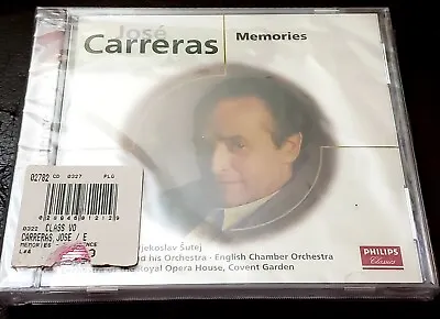 Jose Carreras  Memories  Opera NEW CD Philips Royal Opera House London Symphone • $9.99