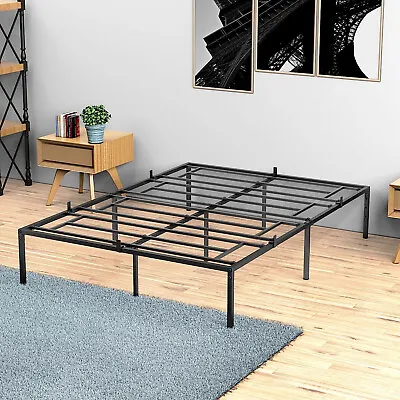 Metal Platform Bed Frame Twin/Full/Queen/King Size Heavy Duty No Spring Box 14  • $93.90