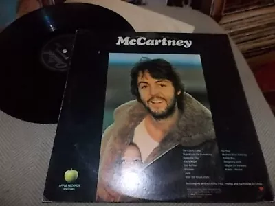 PAUL McCARTNEY SELF TITLED LP  VG/VG+   1970 • $12.99