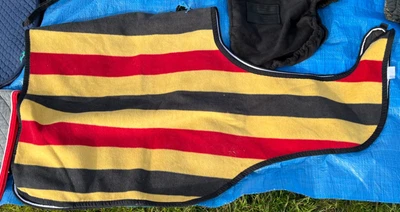 £20 • Buy Fleece Exercise Sheet Outdoor Cooler Ride On Stripe Lightweight For Horse Pony