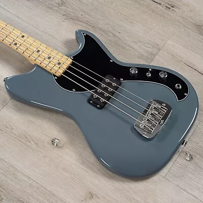 G&L Fullerton Deluxe Fallout Short Scale Bass Maple Fretboard Grey Pearl • $1599