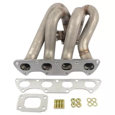 HP-Series Honda Civic B16 B18 44mm Top Mount Equal Length T3 Turbo Manifold • $265.38