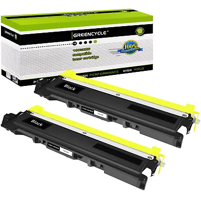 2 Pack TN210 BLACK Toner Cartridge For Brother  MFC-9010CN MFC-9120CN MFC-9125CN • $33.37