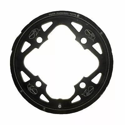 ICON Bash Guard 104mm BCD 4 Bolt Pattern Black Bike Chainring Protector 44-4-99 • $14.90