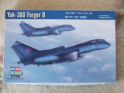 1:48 Trumpeter Yak-38U Forger B Militaty Aircraft Model Kit • £15.95