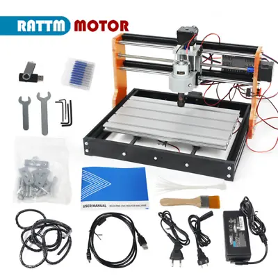 【USA】3 Axis 3018 Pro CNC Router Engraving Machine With E-Stop For Wood Milling • $125