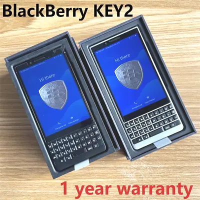 Blackberry Key2 BBF100-2 BBF100-1 BBF100-6 64GB Unlocked Smartphone New Sealed • $485