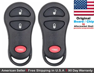 2x OEM Keyless Entry Remote Key Fob For Chrysler Dodge Plymouth *Check Fitment* • $29.95