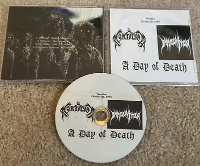 Mortician/immolation “a Day Of Death” Cd/ep • $10