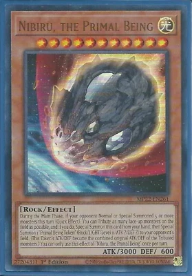 $19.99 • Buy Yugioh - Nibiru, The Primal Being *Ultra Rare* MP22-EN261 (NM/M)