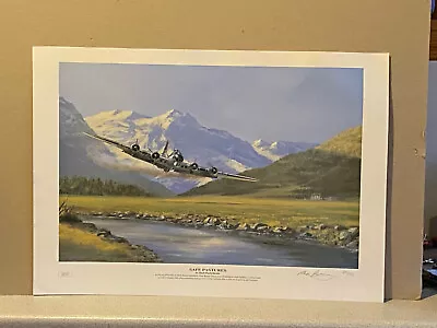 B-17 Flying Fortress Aviaiton Art Print US 325th Bomb Squadron 92nd Bomb Group • $47.25