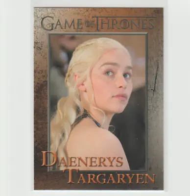 2014 Game Of Thrones Season 3 DAENERYS TARGARYEN #48 Emilia Clarke QTY • $7.99