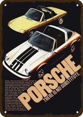 1974 PORSCHE 911 & 914 TARGA 2.0 Car Vintage-Look DECORATIVE REPLICA METAL SIGN • $24.99