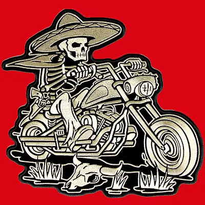 Sombrero Skeleton  5 Inch  Son Of Out Law Nomad Patch  • $9.99