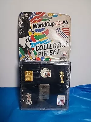 Vintage World Cup USA 94 Soccer Collector Pin Set Set Of 6 Pins Rare NEW  • $14.67