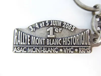 £15.46 • Buy Keychain / Key Ring 1st HISTORIC WHITE MONT RALLY - 2005 ASAC - HCV -
