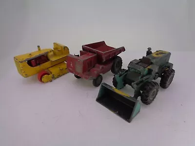 £9.99 • Buy Matchbox Tractor Shovel, Dumper, Caterpillar Tractor