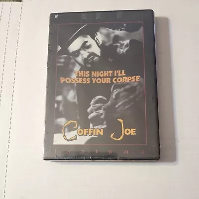 Coffin Joe This Night I'll Possess Your Corpse DVD 2001 New Sealed • $26.99