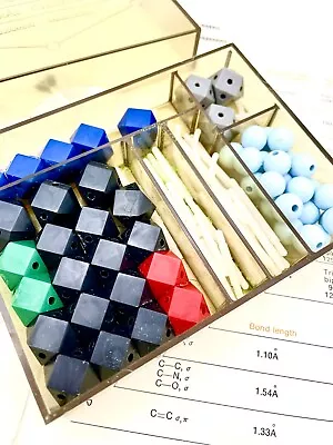 $5 • Buy  HGS Molecular Structural Models Kit- Organic Chemistry-Benjamin/Maruzen-654042