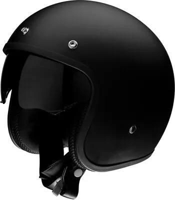 Saturn Open Face Street Helmet Matte Black Large Z1R 0104-2261 • $89.95