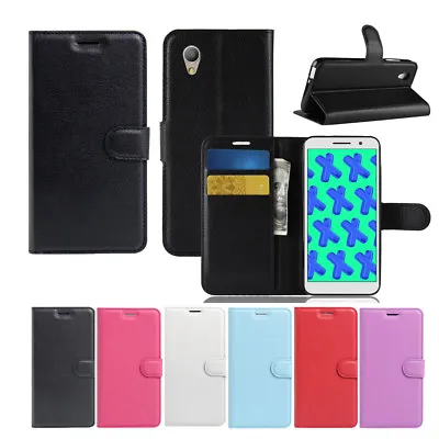 New Premium Leather Wallet PHONE Case TPU Cover For New Optus X Start 4G OZ Sell • $9.99