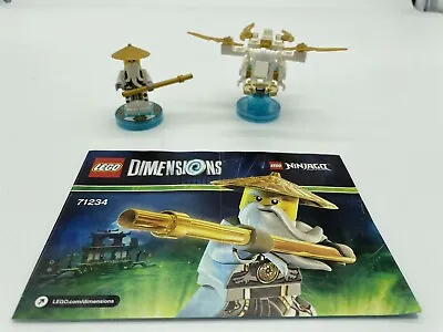 $30 • Buy LEGO Dimensions Sensei Wu LEGO Ninjago 71234 Fun Pack Flying Dragon Complete