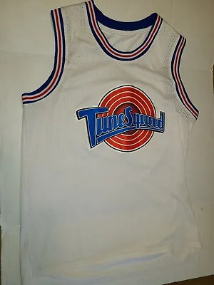 Tune Squad Space Jam Sewn Michael Jordan 24 Jersey Size Small White Size Lg • $20