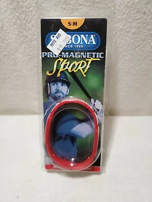 Sabona Sport Pro-Magnetic Sport (S-M) Red And White Bracelet Minus IONS • $5