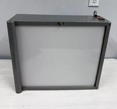 S. & S. S&S X-RAY Photo LIGHT BOX VIEWER FILM ILLUMINATOR#200T 14 X16” Hardwired • $49