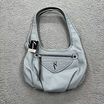 Simply Vera Wang Vera Wang Purse Shoulder Handbag Light Blue Sidekick Satchel • $29.99