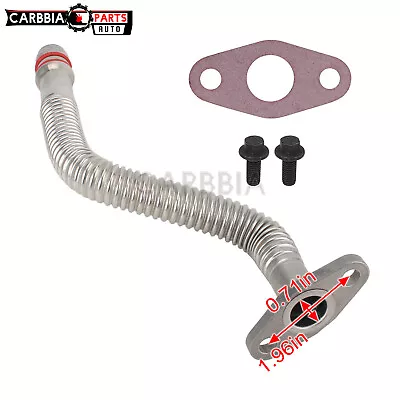 Turbo Oil Return Drain Line Tube For  Dodge Ram2500 3500 4500 5500 6.7L 2007-18 • $16.99