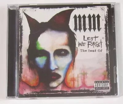 Marilyn Manson – Lest We Forget - The Best Of CD USED - Interscope Records • $9.58