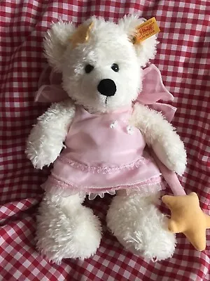 Steiff Lotte Fairy Star Bear Teddy Wings & Star Wand Comforter Soft Cuddle Toy  • £39.99