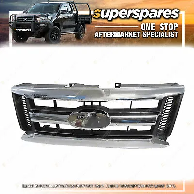 Superspares Chrome/Black Front Grille For Ford Ranger PK 05/2009-08/2011 • $279.95