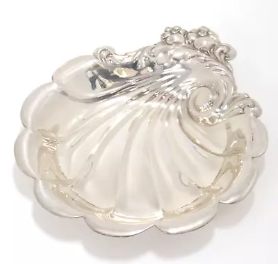 $29.99 • Buy Vintage Lunt Nut Shell Dish Coaster Bowl Eloquence Sterling Silver No Monogram