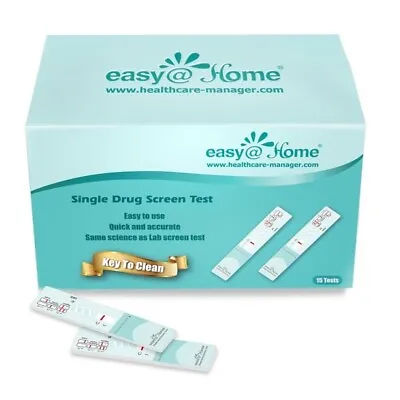 $11.24 • Buy (15 Pack) Easy@Home Single Marijuana (THC) Drug Screen Test EDTH-114:15
