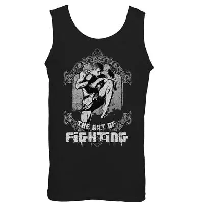 MMA Vest Mens Martial Arts Muay Thai Kick Boxing UFC Top The Art Of Fighting • £9.99