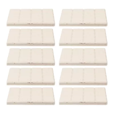  10 PCS Ceramic Coral Breeding Bases Stand Fragment Safe For Water Square • $11.58