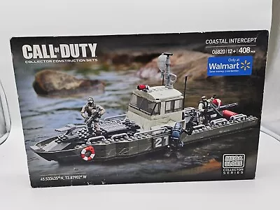 Mega Bloks 06820 Call Of Duty Coastal Intercept New Sealed Walmart Exclusive HTF • $149.95