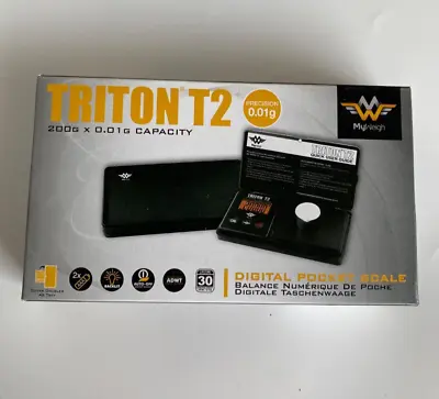 My Weigh Triton T2 Digital Pocket Scale 200g X 0.01g New In Box • $24.95