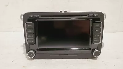 2009-12 Volkswagen CC Eos Jetta Golf Passat Tiguan Navigation Radio 3C0035684C • $269