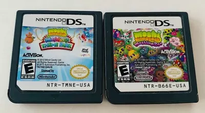 Moshi Monsters Moshlings Theme Park & Moshi Monsters Zoo Nintendo DS  Game Carts • $19.97