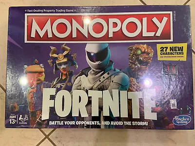 MONOPOLY Fortnite Edition Board Game Brand New Never Opened • $12