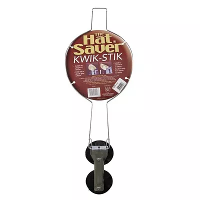 Car Hat Holder Kwik Stick Saver Equestrian Akubra Hard Helmet Holder Suction Cup • $89.99