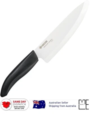 $79.99 • Buy Japan Kyocera Fine Ceramic Santoku Kitchen Knife 17cm Black