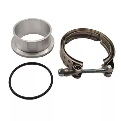 For Holset HX35 HX35W HX40W Cummins Turbo Compressor V-band Flange Kits W/ Clamp • $39.99