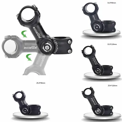 25.4/31.8mm Mountain Bike Stem Riser Adjustable MTB Bicycle Handlebar Extender • $16.99